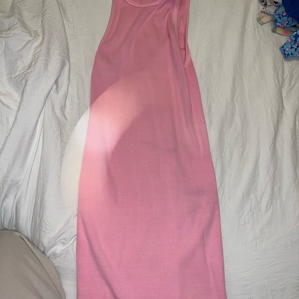Pink Sleeveless Dress